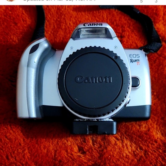 CANON EOS REBEL TI FILM CAMERA THIS IS A WOUNDERFUL CAMERA IF YOU DO B&W - Picture 11 of 11